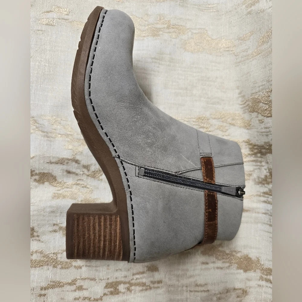 Dansko Women's Hartley Boot Grey Nubuck Sz36 US6 - Picture 15 of 17